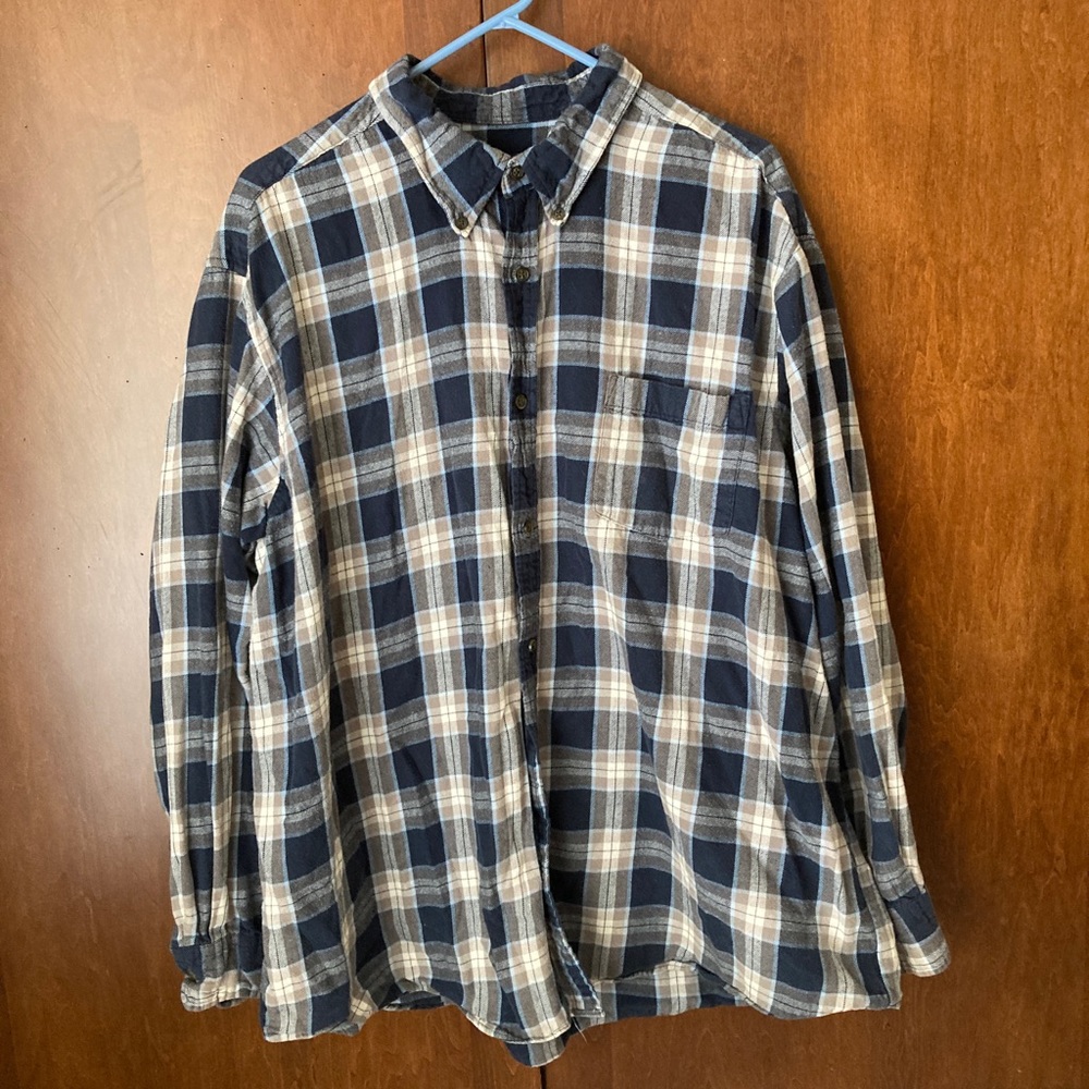 Foundry Supply Company plaid flannel shirt